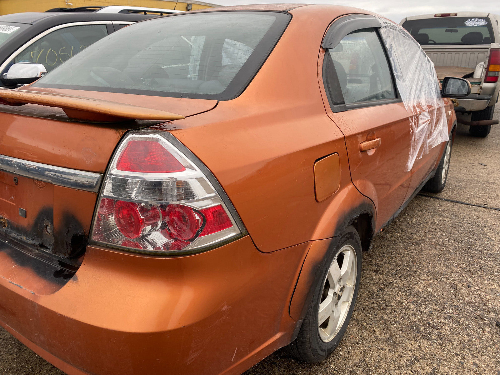 201003256 2007-2011 Chevrolet Aveo RR Door Window Switch Bezel Used 201003256 OEM