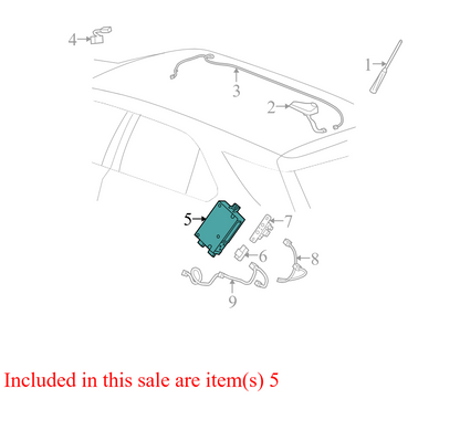 22740876 2011 Chevrolet Equinox GPS Navigation Control Module Used 22740876 OEM