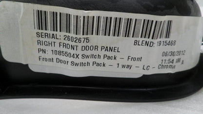 1085504X 2012-2014 Ford Focus Passenger FR Door Window Switch Bezel Used 1085504X OEM