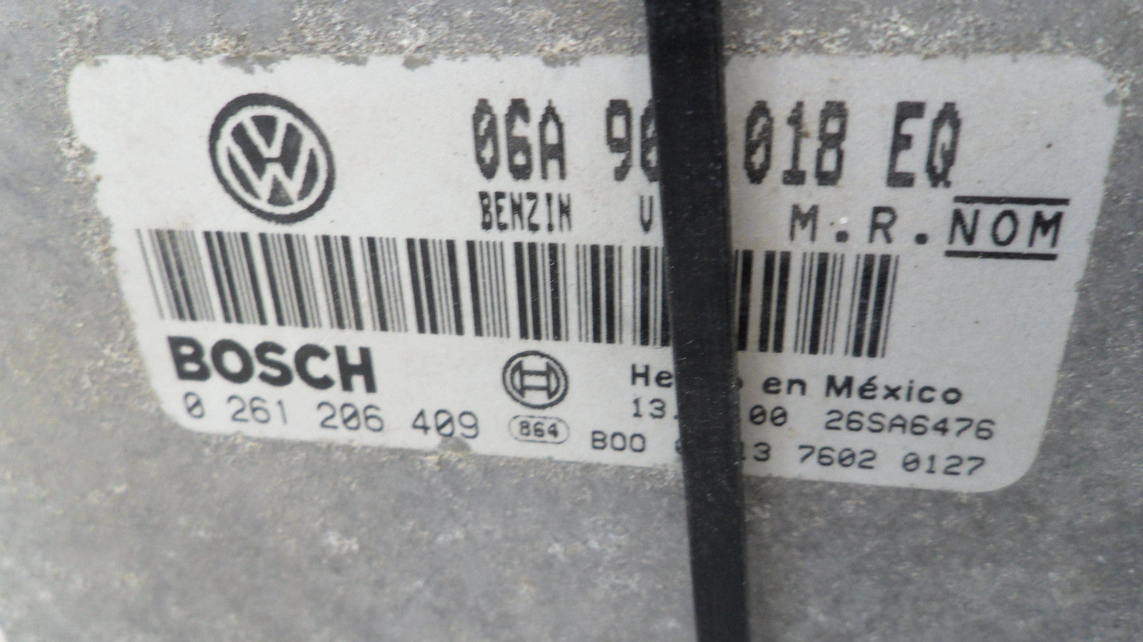 06A906018EQ 2000-2001 Volkswagen Beetle Engine Control Module 2.0L Used 06A906018EQ OEM