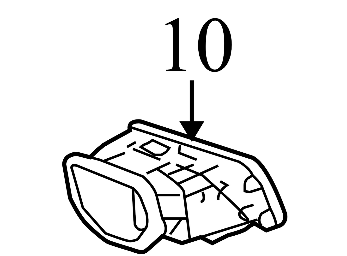 20862308 2010-2015 Chevrolet Equinox Driver FL Dashboard Air Vent Used 20862308 OEM